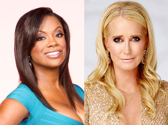Kandi Burruss, Kim Richards Kandi Burruss, Kim Richards